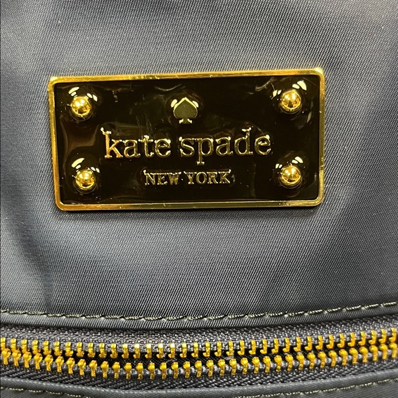 Kate Spade Navy Backpack with Floral Accents - Picture 2 of 8